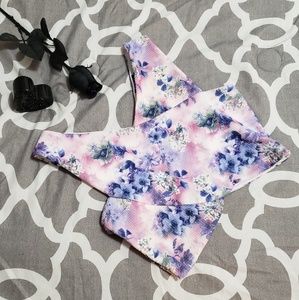 Floral Summer Crop Top